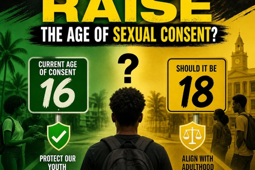 Should the Age of Sexual  Consent Be Raised from 16 to 18 in Jamaica?